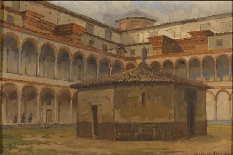 Ospedale Maggiore - Cortile della Ghiacciaia, Civiche Raccolte Storiche. Museo di Milano